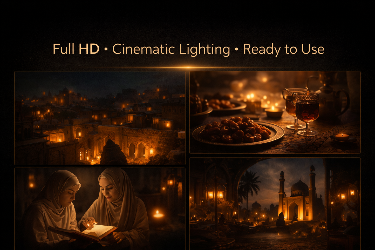 200+ AI-Generated Realistic Video Clips (Full HD)